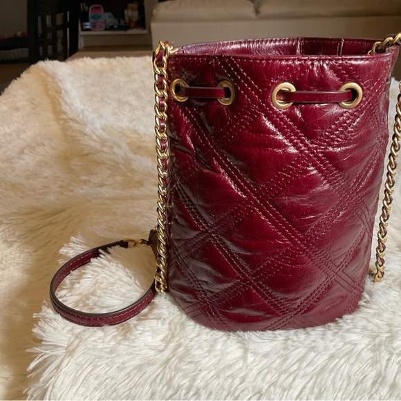 Tory Burch Fleming Mini Bucket Bag - Picture 2 of 4